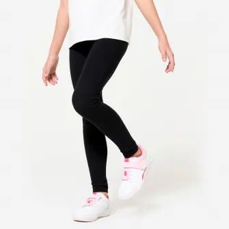 Decathlon Colanti 100 educatie fizica negru fete, 8-9 Ani