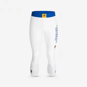 Decathlon Colanti 3/4 Baschet 500 NBA Golden State Warriors Alb Adulti, L / W34 L34
