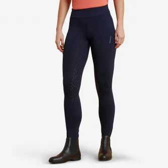 Decathlon Colanti 500 echitatie full grip Bleumarin Dama, XS