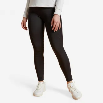 Decathlon Colanti caldurosi echitatie 500 cu bazon din silicon Negru Dama, M