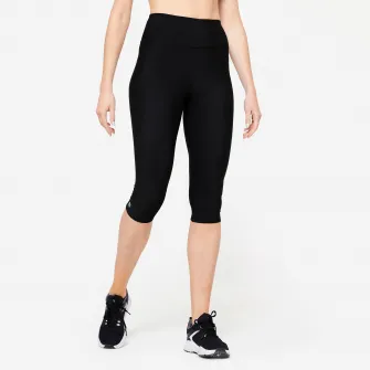 Decathlon Colanti Fitness din material extensibil Negru Dama, M / W30 L31