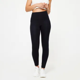 Decathlon Colanti fitness talie inalta Negru Dama, M / W30 L31