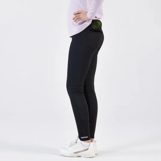 Decathlon Colanti Tenis LEG500 Negru Fete, 7-8 Ani