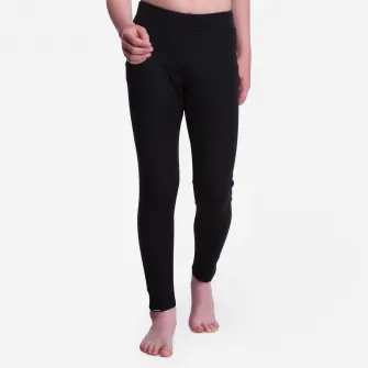 Decathlon Colanti termici Schi BL 100 Negru Copii, 10 Ani