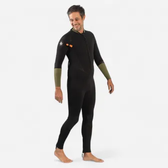 Decathlon Combinezon Neopren 4/3 Aquagym Negru Barbati, S/L