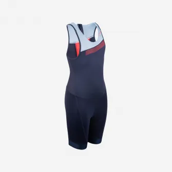 Decathlon Combinezon Triatlon TRIFONCTION Bleumarin-Albastru Copii, 7-8 Ani