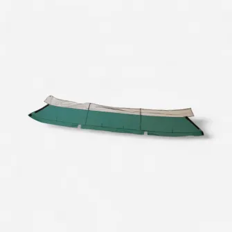 Decathlon Contur spuma protectie lungime arcuri-piesa schimb trambulina Rectangular 520, Marime unica