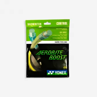Decathlon Cordaj Badminton AEROBITE BOOST Negru-Galben, Marime unica