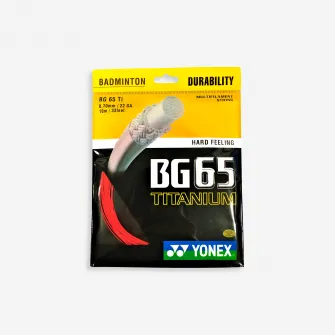 Decathlon Cordaj Badminton BG 65 TI Rosu, Marime unica