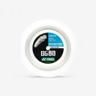Decathlon Cordaj Badminton BG80 Bobine Alb, Marime unica