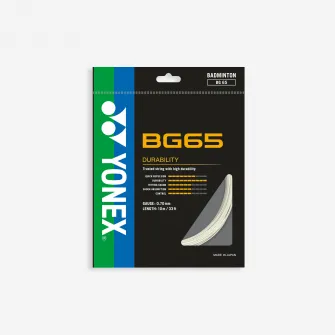 Decathlon Cordaj Badminton Yonex BG 65 Alb, Marime unica