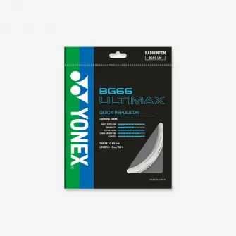 Decathlon Cordaj Badminton Yonex BG 66 Ultimax Alb, Marime unica