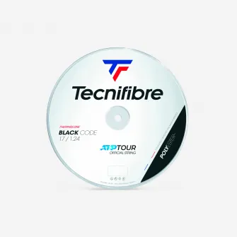 Decathlon Cordaj Monofilament Tenis Black Code 1.24 mm 200m Negru, Marime unica