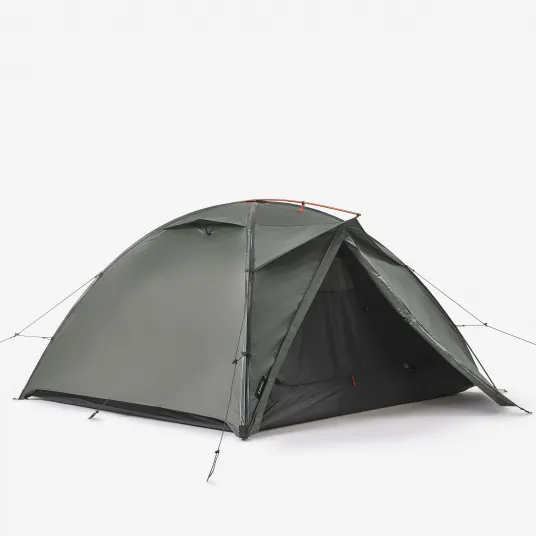 Decathlon Cort Dom Trekking MT500 3 Persoane Gri-Portocaliu, Marime unica