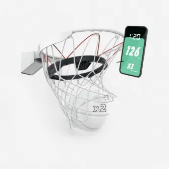 Decathlon Cos de baschet conectat cu mini-jocuri -  Basketball Play, Marime unica