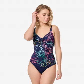 Decathlon Costum intreg de baie DOLI NENU Negru Dama, 48