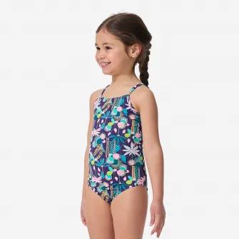 Decathlon Costum intreg surf HANALEI 100 Fete, 7-8 Ani
