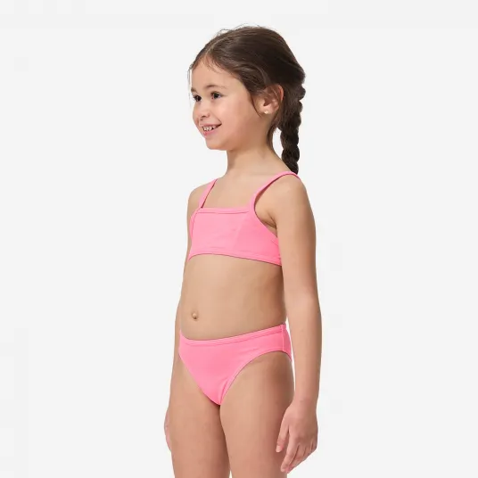 Decathlon Costum surf 2 piese Bali 100 Roz Fete, 7-8 Ani