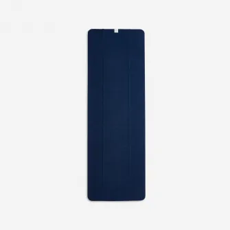 Decathlon Covoras Antiderapant Yoga 183 cm x 61 cm x 1 mm Gri-Albastru, universala