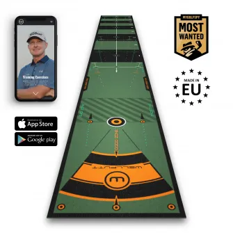 Decathlon COVORAS PUTTING WELLPUTT MAT 4M VERDE, Marime unica