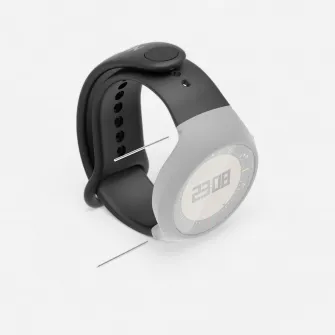 Decathlon Curea ceas inot SL500 Negru, Marime unica