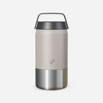 Decathlon Cutie de alimente 900 izoterma din inox pentru camping, drumetie/trekking 1,2L, Marime unica