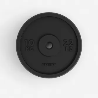 Decathlon Disc fonta Bodybuilding 10 kg 28 mm, 10 KG