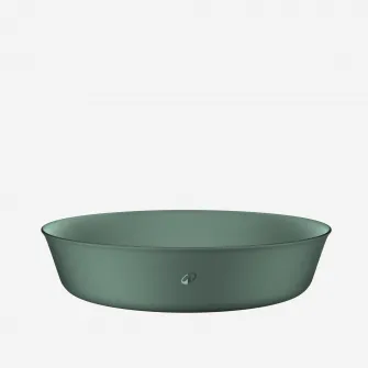 Decathlon Farfurie plastic Ø17cm-0,4L 100 pentru camping si bivuac, Marime unica