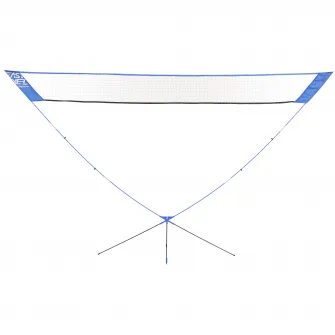 Decathlon Fileu de badminton portabil Easy Net Discover V2 - Albastru, Marime unica