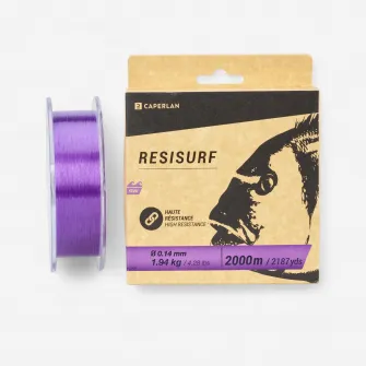 Decathlon Fir pescuit surfcasting rezistent mov, 30/100