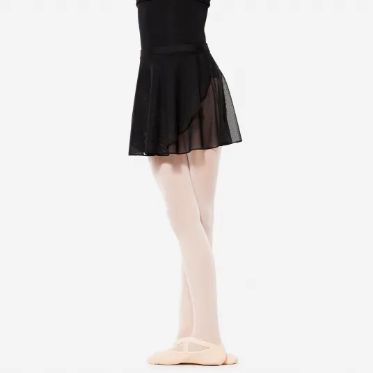 Decathlon Fusta Dans Clasic Voal Negru, M