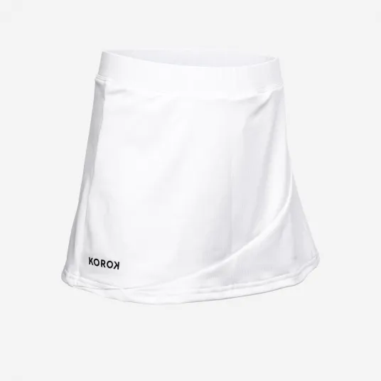 Decathlon Fusta hochei pe iarba FH100 Alb fete, 12 Ani