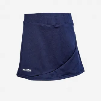 Decathlon Fusta hochei pe iarba FH100 Albastru Fete, 6 Ani