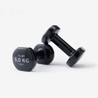 Decathlon Gantere Fitness 5 kg x 2 Negru, 2 x 5 kg