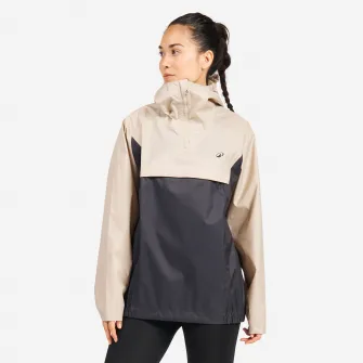 Decathlon Geaca anti-vant navigatie si caiac 100 Bej Gri Adulti, S