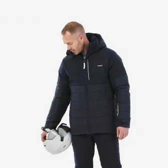 Decathlon Geaca calduroasa Schi 100 Warm Bleumarin Barbati, XS