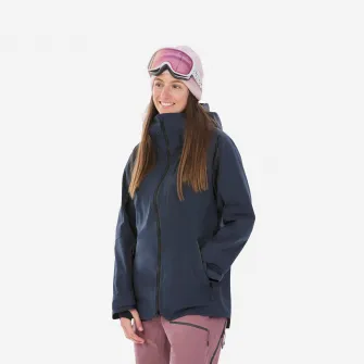 Decathlon Geaca calduroasa si respiranta Schi FR 500 Bleumarin Dama, M