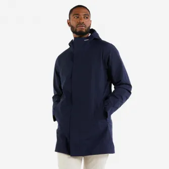 Decathlon Geaca Cerata 500 impermeabila anti-vant Bleumarin Barbati, 2XL