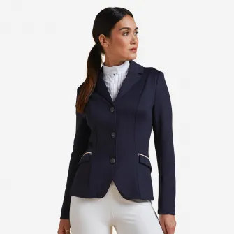 Decathlon Geaca concursuri echitatie Bleumarin Dama, L