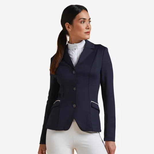 Decathlon Geaca concursuri echitatie Bleumarin Dama, XL