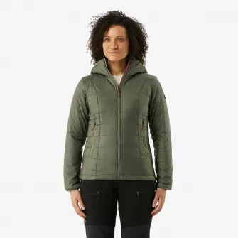 Decathlon Geaca cu umplutura de vatelina Trekking la munte MT100 -5C Kaki, 2XL