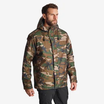 Decathlon GEACA IMPERMEABILA CALDUROASA 100 CAMUFLAJ WOODLAND, XL