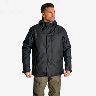 Decathlon GEACA IMPERMEABILA CALDUROASA 100 NEGRU, S