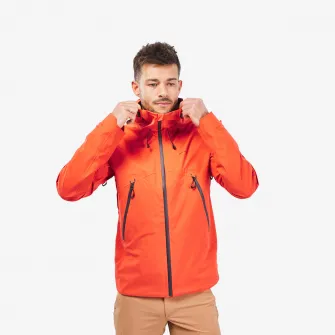 Decathlon Geaca Impermeabila Drumetie la munte MH500 Kaki Barbati, XL