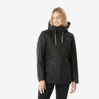 Decathlon Geaca Impermeabila Drumetie NH500 -10C Negru, S