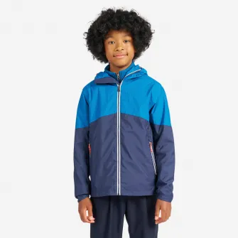 Decathlon Geaca impermeabila ploaie/ navigatie Sailing 100 Navy Copii, 7-8 Ani