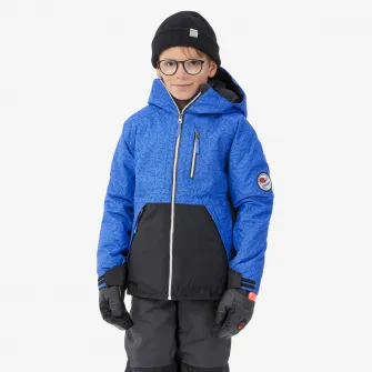Decathlon Geaca impermeabila si calduroasa snowboard SNB500 Albastru Copii, 10 Ani