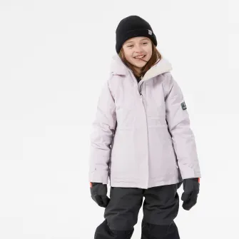 Decathlon Geaca lunga si foarte rezistenta snowboard SNB 500 Roz Fete, 14 Ani