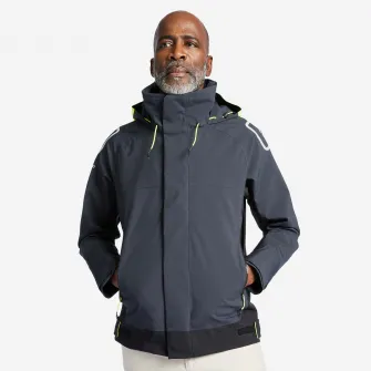 Decathlon Geaca Navigatie Sailing 500 Gri-Negru Barbati, XL