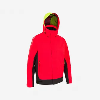Decathlon Geaca Navigatie Sailing 500 Rosu-Negru Barbati, S